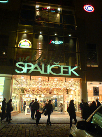 centre commercial Velky Spalicek